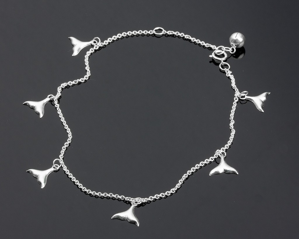 Sterling Silver Anklet - Mermaid Jewelry