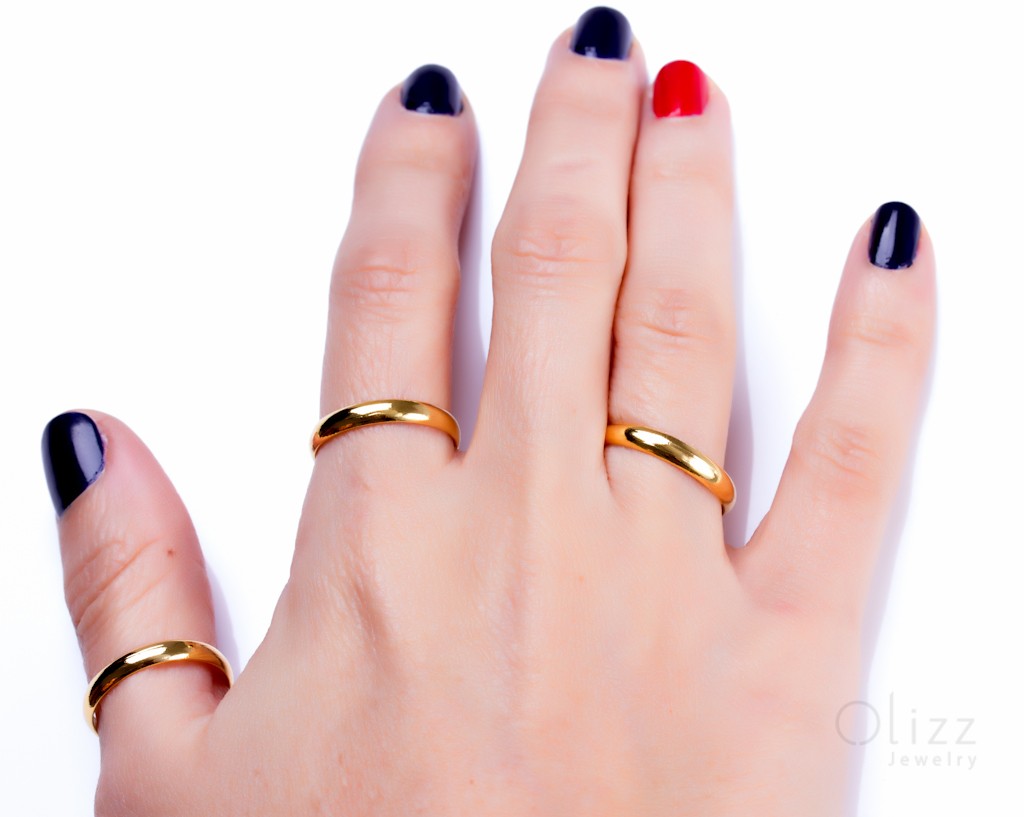 Ring Set Finger Rings Women Girl Gift | Set Adjustable Rings Girl - New  8pcs/set Gold - Aliexpress