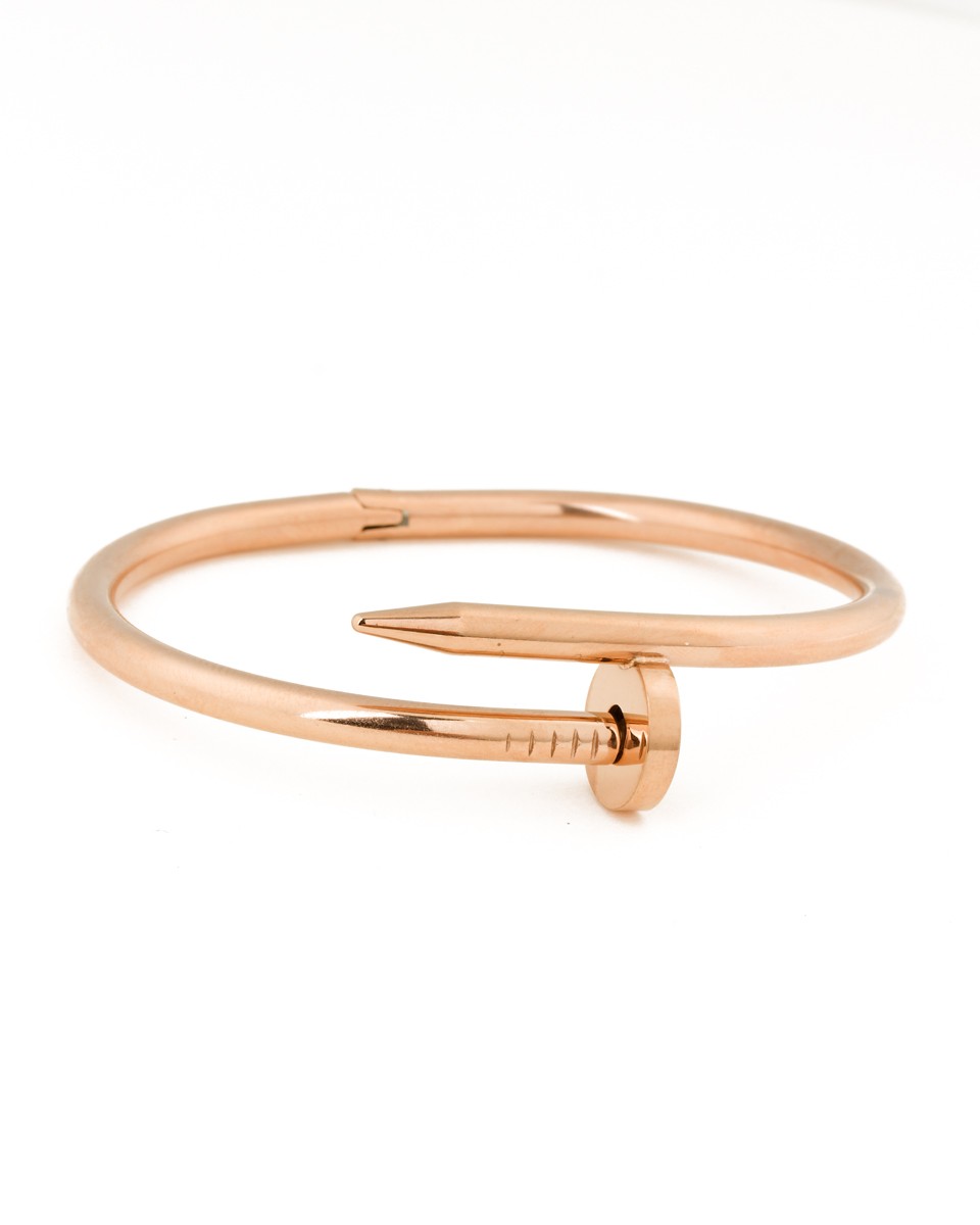 Bangle Bracelet - Rose Gold Cuff Bracelet