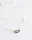 Sterling Silver Evil Eye Anklet